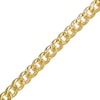 Thumbnail Image 0 of Men's 5.6mm Diamond-Cut Cuban Curb Chain Bracelet in Hollow 14K Gold - 8.5"