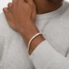 Thumbnail Image 1 of Men's 7.00 CT. T.W. Diamond Double Row Bracelet in 10K Gold - 8.5"