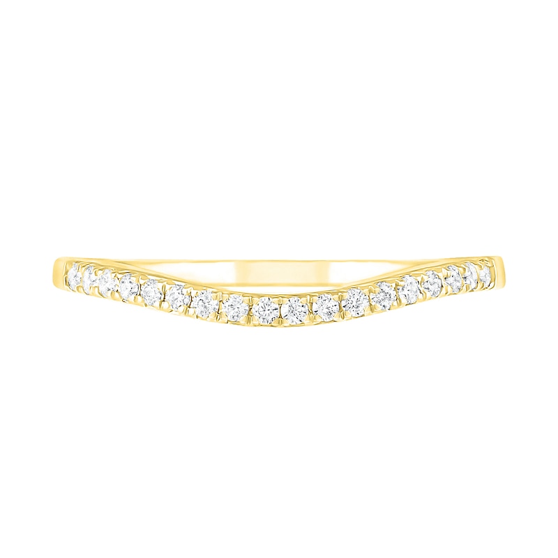 Main Image 8 of 0.95 CT. T.W. Composite Oval Diamond Split Shank Vintage-Style Bridal Set in 10K Gold