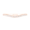 0.95 CT. T.W. Composite Oval Diamond Split Shank Vintage-Style Bridal Set in 10K Rose Gold