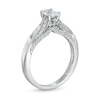 Peoples Private Collection 0.75 CT. T.W. Certified Oval Diamond Engagement Ring in 14K White Gold (F/SI2)