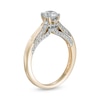 Thumbnail Image 3 of Peoples Private Collection 0.75 CT. T.W. Certified Diamond Engagement Ring in 14K Gold (F/I1)