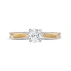 Thumbnail Image 4 of Peoples Private Collection 0.75 CT. T.W. Certified Diamond Engagement Ring in 14K Gold (F/I1)