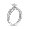 Thumbnail Image 2 of 1.50 CT. T.W. Princess-Cut Diamond Bridal Set in 14K White Gold (I/I2)
