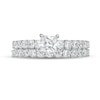 Thumbnail Image 3 of 1.50 CT. T.W. Princess-Cut Diamond Bridal Set in 14K White Gold (I/I2)