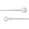 0.69 CT. T.W. Diamond Past Present Future® Bypass Necklace in 10K White Gold