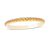 Thumbnail Image 0 of Citrine Petite Stackable Band in 10K Gold - Size 7