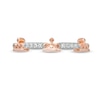 Peoples Private Collection 0.07 CT. T.W. Diamond Crown Ring in 10K Rose Gold