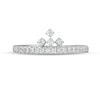 Peoples Private Collection 0.25 CT. T.W. Diamond Crown Ring in 10K White Gold