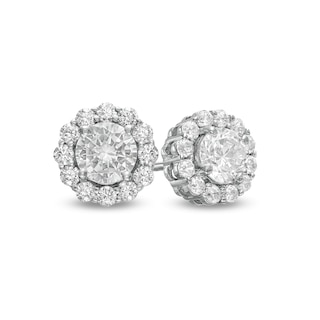 Noémie Flower Diamond Stud Earrings