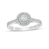 Thumbnail Image 0 of 0.29 CT. T.W. Diamond Double Frame Engagement Ring in 10K White Gold
