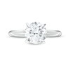 Thumbnail Image 4 of 2.00 CT. Certified Lab-Created Diamond Solitaire Engagement Ring in 14K White Gold (F/SI2)