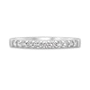 Thumbnail Image 0 of 0.37 CT. T.W. Diamond Eleven Stone Anniversary Band in 10K White Gold