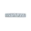 0.95 CT. T.W. Diamond Nine Stone Anniversary Band in 14K White Gold