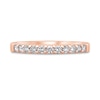 0.37 CT. T.W. Diamond Eleven Stone Anniversary Band in 10K Rose Gold