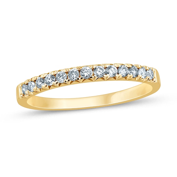 0.23 CT. T.W. Diamond Anniversary Band in 14K Gold