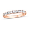 Thumbnail Image 0 of 0.45 CT. T.W. Diamond Eleven Stone Anniversary Band in 14K Rose Gold