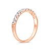 Thumbnail Image 1 of 0.45 CT. T.W. Diamond Eleven Stone Anniversary Band in 14K Rose Gold