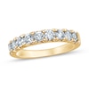 0.95 CT. T.W. Diamond Nine Stone Anniversary Band in 14K Gold