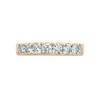 0.95 CT. T.W. Diamond Nine Stone Anniversary Band in 14K Gold