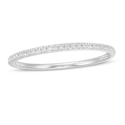 0.05 CT. T.W. Diamond Stackable Anniversary Band in 10K Gold