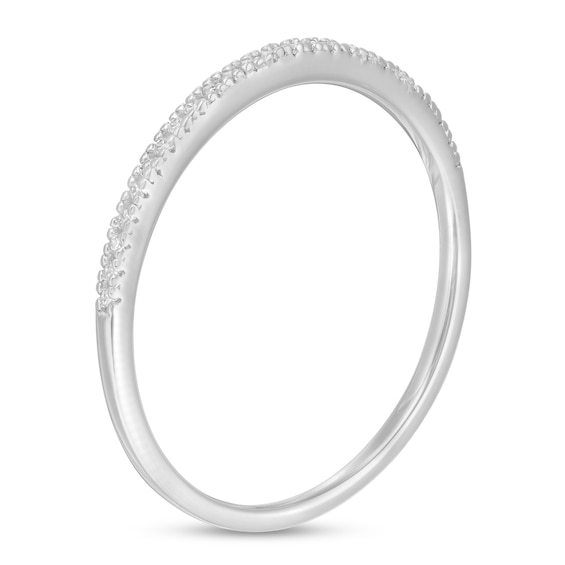 0.05 CT. T.W. Diamond Stackable Anniversary Band in 10K Gold