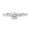 Thumbnail Image 2 of 1.60 CT. T.W.  Round and Marquise Diamond Engagement Ring in 14K White Gold