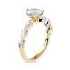 Thumbnail Image 2 of 1.60 CT. T.W. Oval and Marquise Diamond Engagement Ring in 14K Gold