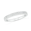 Thumbnail Image 7 of 0.95 CT. T.W. Baguette and Round Diamond Sunburst Frame Bridal Set in 10K White Gold