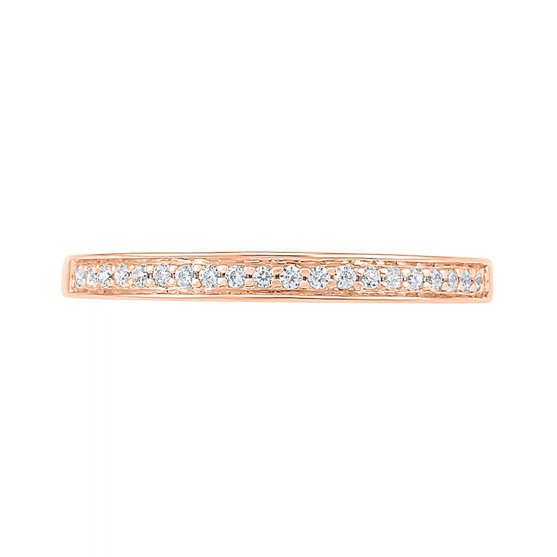 0.95 CT. T.W. Baguette and Round Diamond Sunburst Frame Bridal Set in 10K Rose Gold