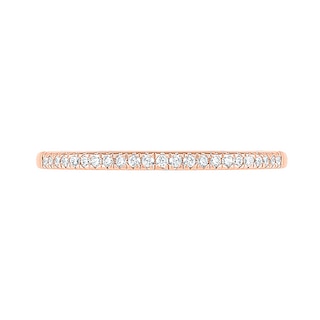 1.45 CT. T.W. Baguette and Round Diamond Cushion-Shaped Sunburst Frame Bridal Set in 10K Rose Gold