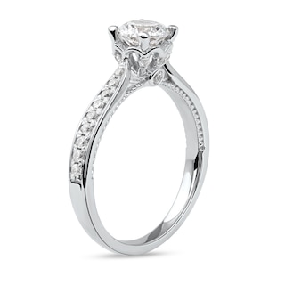 1.00 CT. T.W. Diamond Engagement Ring in 10K White Gold (J/I3)