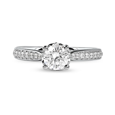 1.00 CT. T.W. Diamond Engagement Ring in 10K White Gold (J/I3)