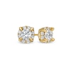 Thumbnail Image 0 of 0.80 CT. T.W. Diamond Frame Stud Earrings in 10K Gold (J/I3)