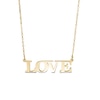 Thumbnail Image 0 of "LOVE" Necklace in 10K Gold