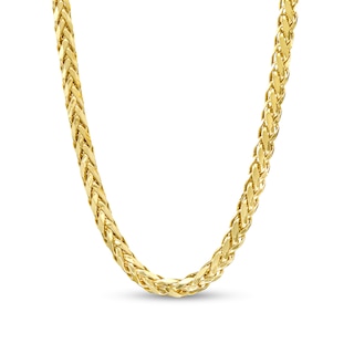 2.7mm Franco Chain Necklace in Hollow 10K Gold - 20"