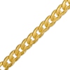 4.6mm Curb Chain Bracelet and Necklace Set in Hollow 10K Gold