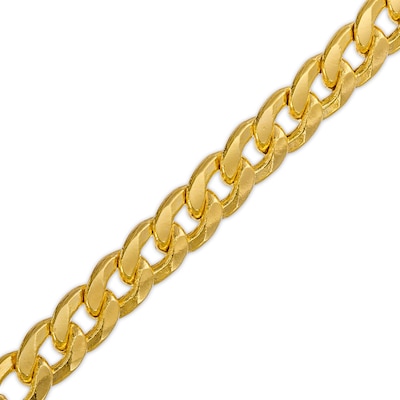 4.6mm Curb Chain Bracelet and Necklace Set in Hollow 10K Gold