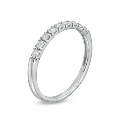 0.29 CT. T.W. Diamond Nine Stone Anniversary Band in 10K Gold