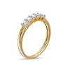 Thumbnail Image 3 of 0.45 CT. T.W. Princess-Cut Diamond Five Stone Anniversary Band in 10K Gold