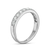 0.58 CT. T.W. Diamond Eleven Stone Anniversary Band in 10K Gold