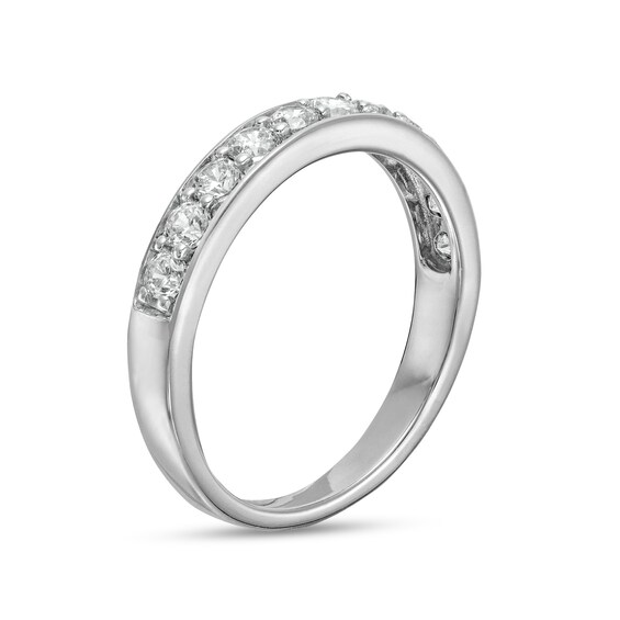 0.58 CT. T.W. Diamond Eleven Stone Anniversary Band in 10K Gold