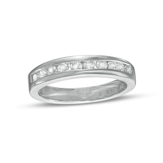 0.45 CT. T.W. Diamond Ten Stone Anniversary Band in 10K Gold