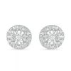 Thumbnail Image 0 of Diamond Accent Frame Stud Earrings in Sterling Silver