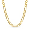 Thumbnail Image 0 of 4.7mm Figaro Chain Necklace in Solid 14K Gold – 24"