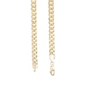 Thumbnail Image 2 of 5.5mm Cuban Curb Necklace in Hollow 10K Gold – 22"