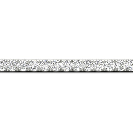 By Women for Women 0.25 CT. T.W. Diamond Lotus Flower Bar Bolo Bracelet in Sterling Silver and 10K Gold – 9.5"