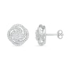 0.45 CT. T.W. Diamond Pinwheel Stud Earrings in 10K White Gold