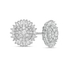 Thumbnail Image 0 of 1.00 CT. T.W. Composite Diamond Frame Stud Earrings in 10K White Gold