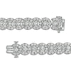 10.00 CT. T.W. Diamond Circle Line Bracelet in 10K White Gold – 7.25"